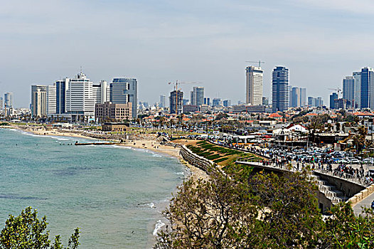 海滩,特拉维夫,以色列,中东