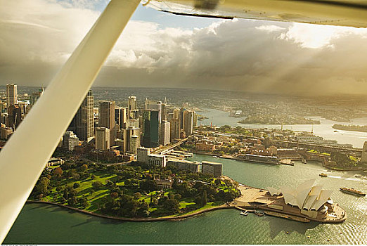航拍,悉尼港,悉尼,澳大利亚