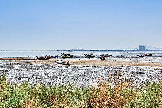 辽宁省盖州市渤海湾自然景观