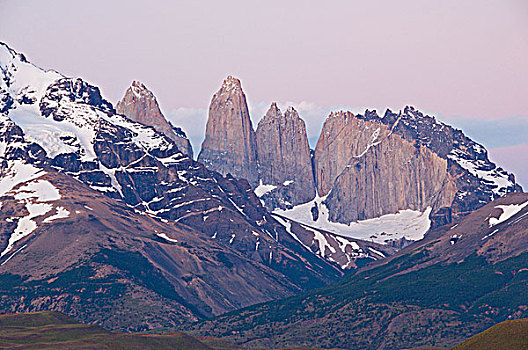 托雷德裴恩国家公园,南方,巴塔哥尼亚,智利,日出