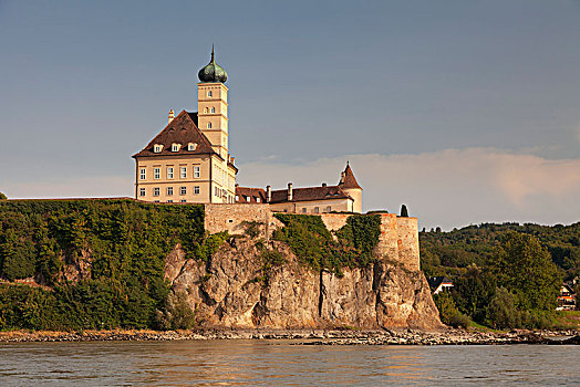 城堡,多瑙河,瓦绍,下奥地利州,奥地利