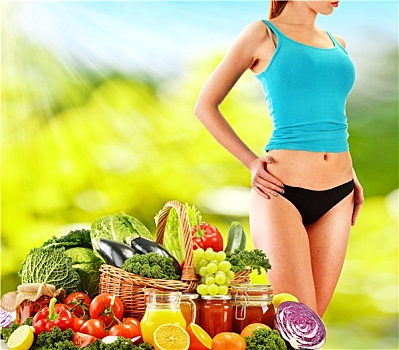节食,均衡饮食,生食,有机,蔬菜