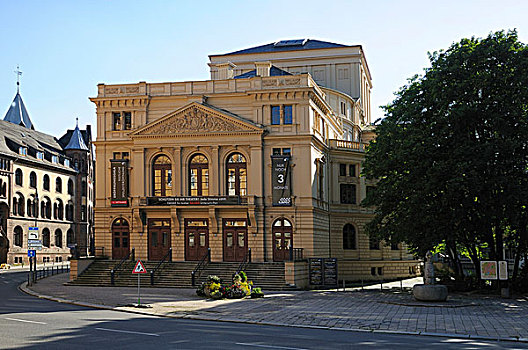 国家剧院,阿尔滕堡,图林根州,德国,欧洲