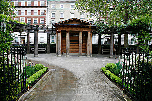 911事件,纪念,花园,伦敦,英国