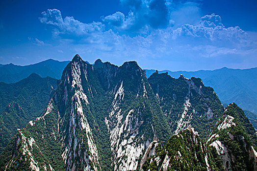 中国陕西华山自然风光