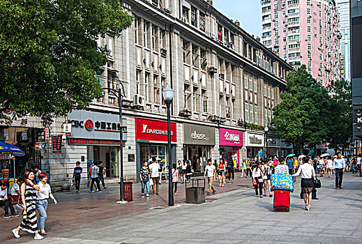 汉口江汉路商业街