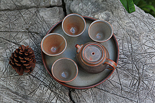 志野茶具