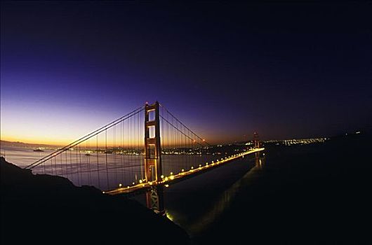 桥,金门大桥,旧金山,加利福尼亚,美国