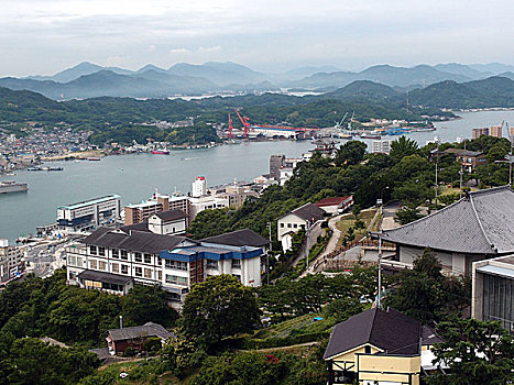 佛教寺庙,广岛,日本