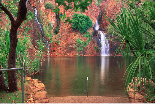 自然,游泳池,国家公园,北领地州,澳大利亚