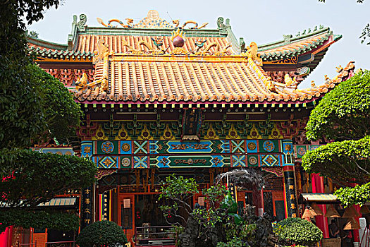 庙宇,新界,香港