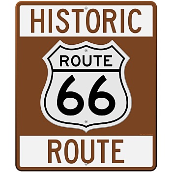 历史,66号公路,标识