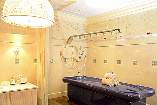 富力丽思卡尔顿酒店,水疗按摩床,广东广州天河区