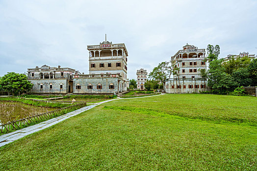 中国广东开平碉楼自力村景区