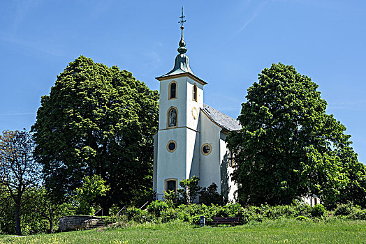 巴洛克,朝圣教堂,靠近,巴登符腾堡,德国,欧洲