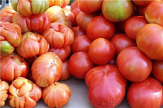 西红柿,市场,蔬菜