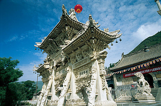 山西五臺山石牌坊