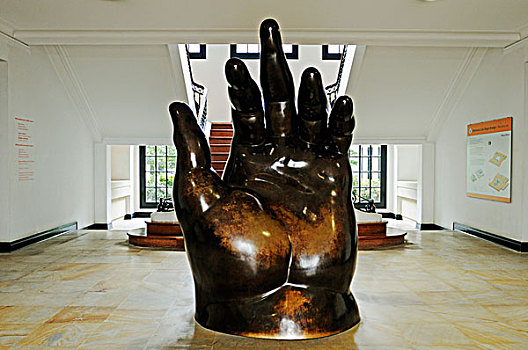 雕塑,戈达,博物馆,波哥大,哥伦比亚,南美,拉丁美洲