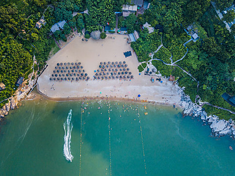 夏季海滩海边风光