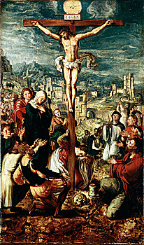 耶稣受难像,16世纪,艺术家,不伦瑞克