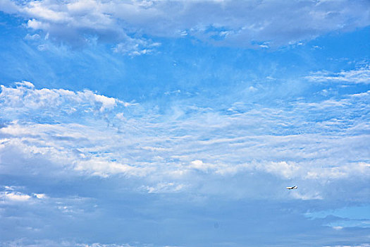 天空和飞机