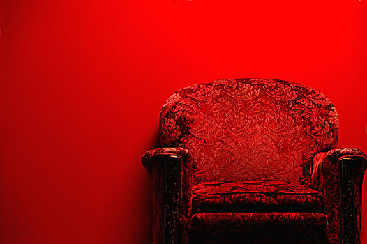 红色,沙发
