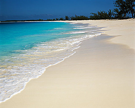 巴哈马,质朴,海滩,大幅,尺寸