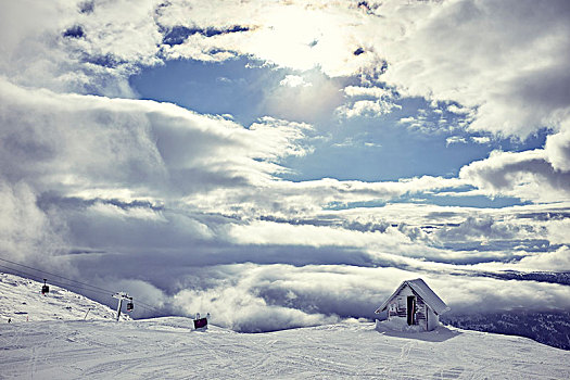 雪,冬季风景