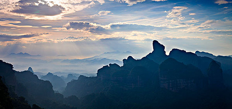 丹霞山,风光,地貌