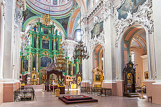 圣坛,教堂,神圣,维尔纽斯,立陶宛