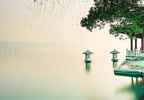 杭州西湖小景