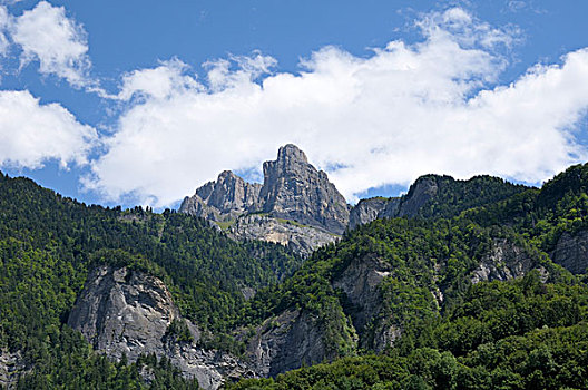 法国阿尔卑斯山,上萨瓦,法国