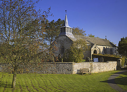 英格兰,北约克郡,风景,教堂