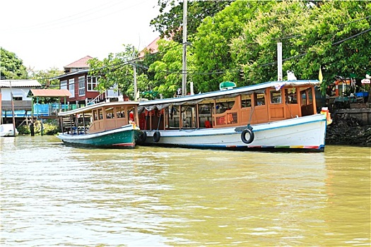 船,湄南河,泰国