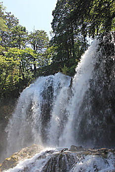 九寨沟瀑布