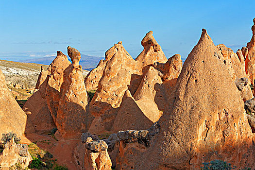 仙人烟囱岩,山谷,国家公园,省,卡帕多西亚,中安那托利亚,区域,安纳托利亚,土耳其,亚洲