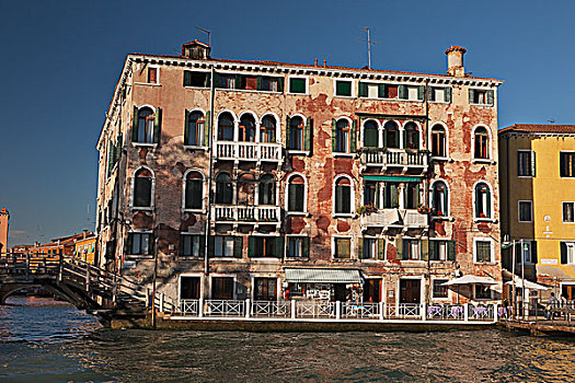 建筑,大运河,威尼斯,意大利