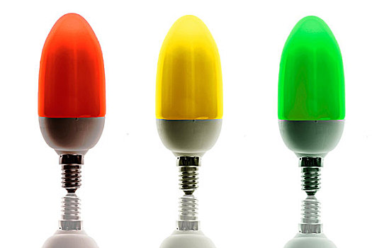 能量,灯,红色,黄色,绿色
