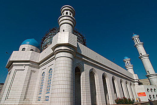 哈萨克斯坦,阿拉木图,中心,清真寺