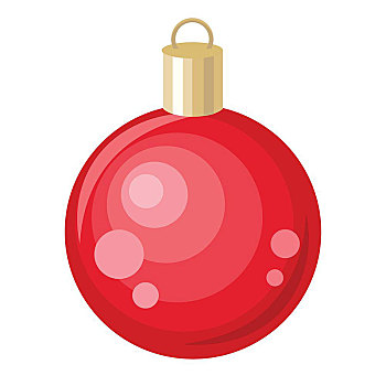 圣诞树,红色,玩具,风格,设计,矢量,圣诞节,圣诞饰品,装饰,玻璃,金属,木头,陶瓷,彩饰,新年,庆贺,寒假,象征,白色背景,背景