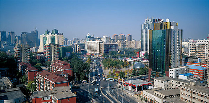 北京朝外大街东大桥商业区
