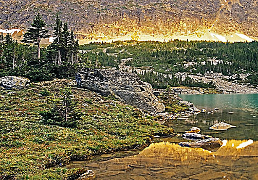 小路,罗布森山省立公园,不列颠哥伦比亚省,加拿大