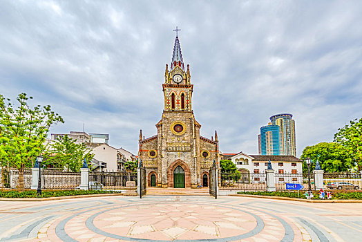 宁波外滩天主教堂图片