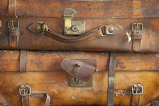 皮革,行李,堡垒,不列颠哥伦比亚省,加拿大