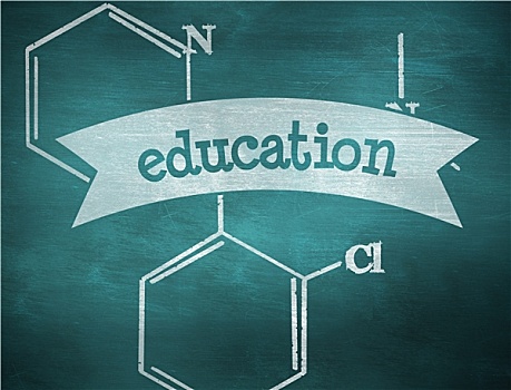 教育,绿色,黑板
