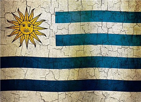 低劣,乌拉圭,旗帜