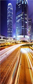 香港,城市,夜晚