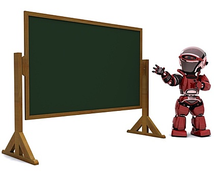机器人,教师,教室