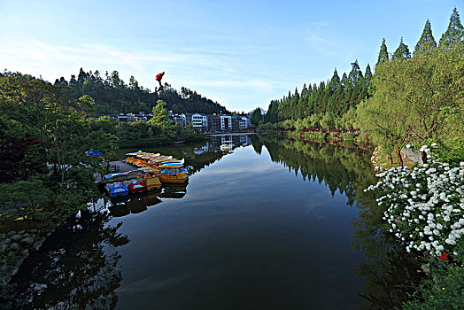 井冈山,挹翠湖