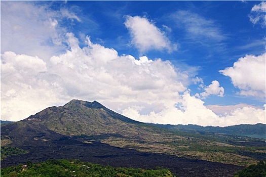 巴图尔,火山